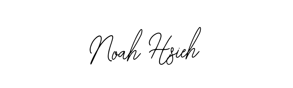 How to make Noah Hsieh signature? Bearetta-2O07w is a professional autograph style. Create handwritten signature for Noah Hsieh name. Noah Hsieh signature style 12 images and pictures png