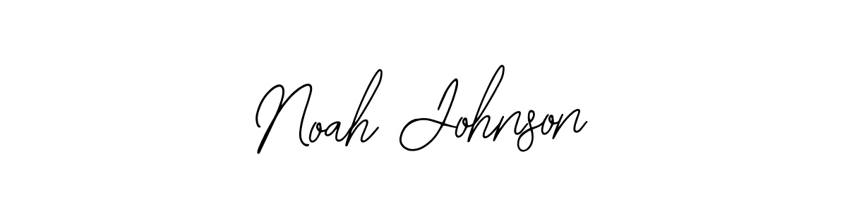 How to make Noah Johnson name signature. Use Bearetta-2O07w style for creating short signs online. This is the latest handwritten sign. Noah Johnson signature style 12 images and pictures png