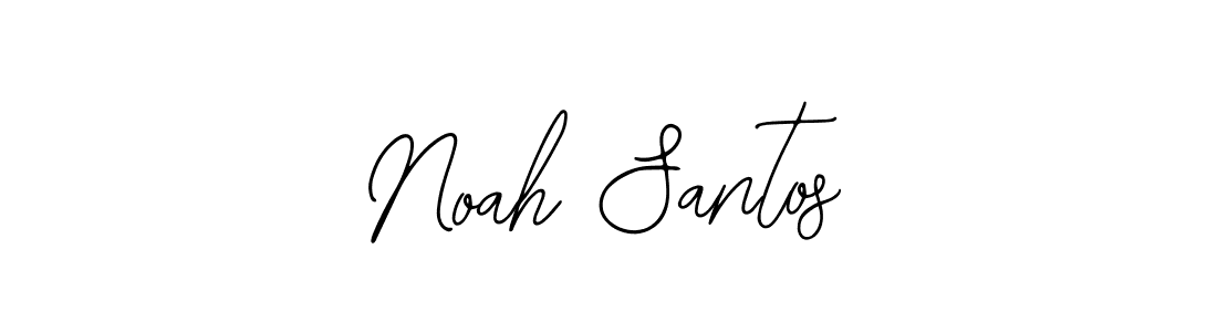 The best way (Bearetta-2O07w) to make a short signature is to pick only two or three words in your name. The name Noah Santos include a total of six letters. For converting this name. Noah Santos signature style 12 images and pictures png