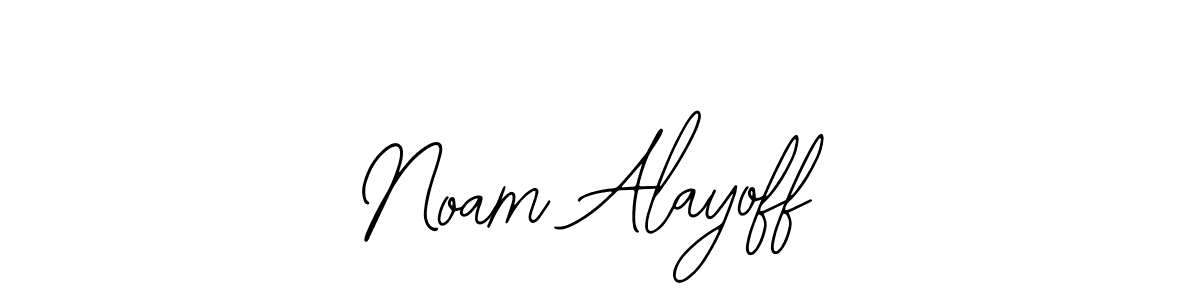 It looks lik you need a new signature style for name Noam Alayoff. Design unique handwritten (Bearetta-2O07w) signature with our free signature maker in just a few clicks. Noam Alayoff signature style 12 images and pictures png