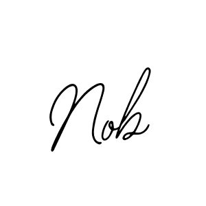Make a beautiful signature design for name Nob. With this signature (Bearetta-2O07w) style, you can create a handwritten signature for free. Nob signature style 12 images and pictures png