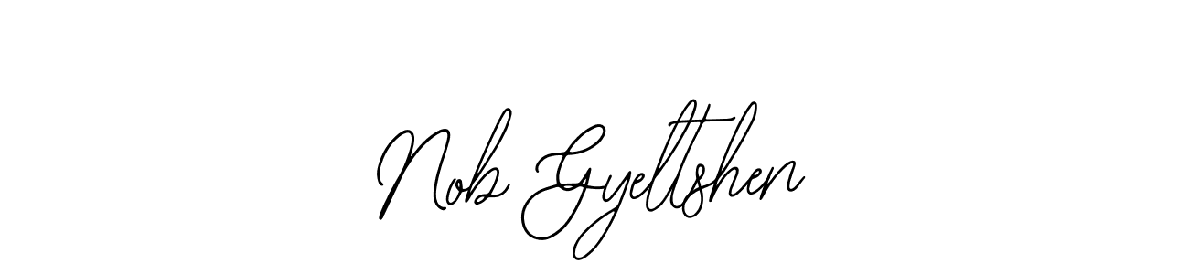 Make a short Nob Gyeltshen signature style. Manage your documents anywhere anytime using Bearetta-2O07w. Create and add eSignatures, submit forms, share and send files easily. Nob Gyeltshen signature style 12 images and pictures png