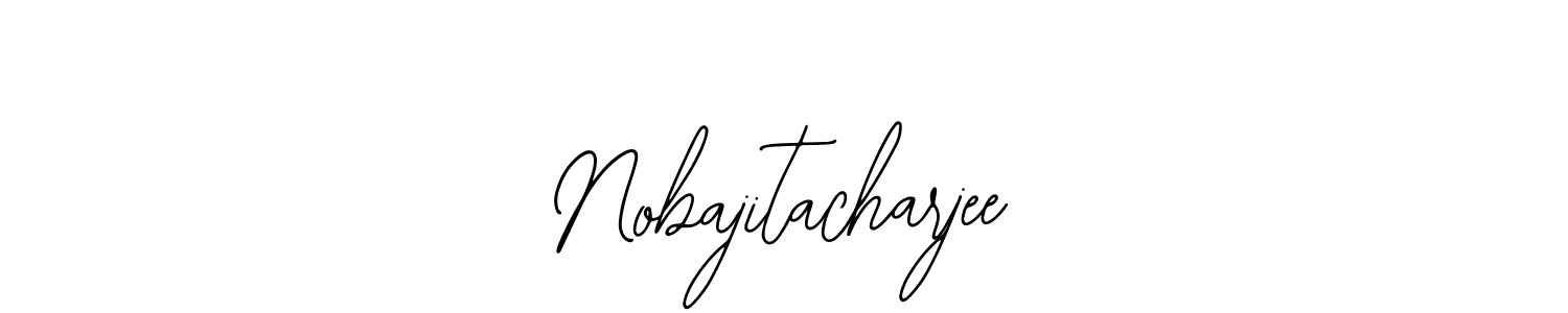 Design your own signature with our free online signature maker. With this signature software, you can create a handwritten (Bearetta-2O07w) signature for name Nobajitacharjee. Nobajitacharjee signature style 12 images and pictures png