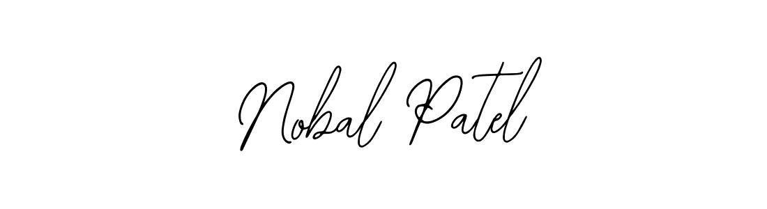 The best way (Bearetta-2O07w) to make a short signature is to pick only two or three words in your name. The name Nobal Patel include a total of six letters. For converting this name. Nobal Patel signature style 12 images and pictures png