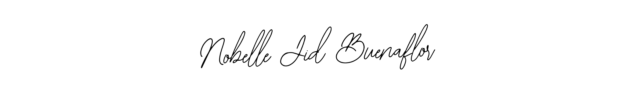 You should practise on your own different ways (Bearetta-2O07w) to write your name (Nobelle Jid Buenaflor) in signature. don't let someone else do it for you. Nobelle Jid Buenaflor signature style 12 images and pictures png