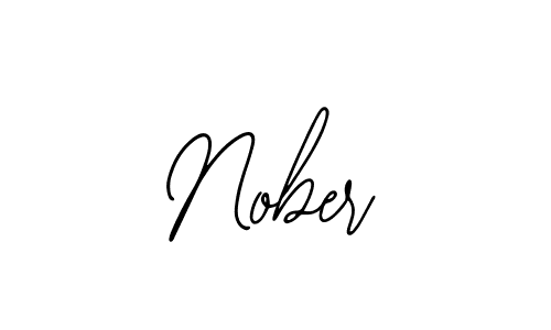 Make a beautiful signature design for name Nober. With this signature (Bearetta-2O07w) style, you can create a handwritten signature for free. Nober signature style 12 images and pictures png