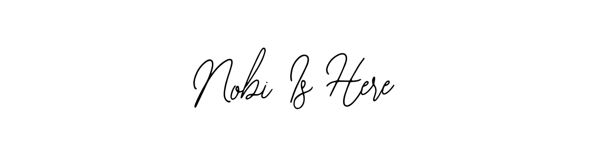 Once you've used our free online signature maker to create your best signature Bearetta-2O07w style, it's time to enjoy all of the benefits that Nobi Is Here name signing documents. Nobi Is Here signature style 12 images and pictures png