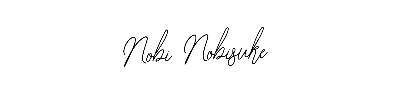 Use a signature maker to create a handwritten signature online. With this signature software, you can design (Bearetta-2O07w) your own signature for name Nobi Nobisuke. Nobi Nobisuke signature style 12 images and pictures png