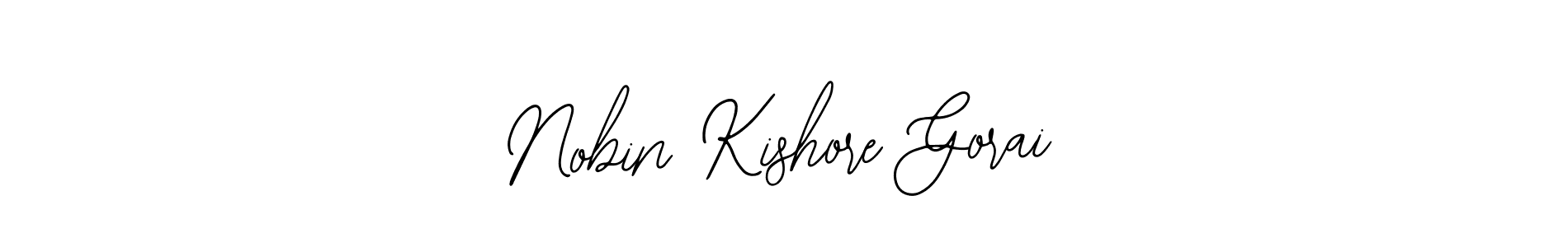 Nobin Kishore Gorai stylish signature style. Best Handwritten Sign (Bearetta-2O07w) for my name. Handwritten Signature Collection Ideas for my name Nobin Kishore Gorai. Nobin Kishore Gorai signature style 12 images and pictures png