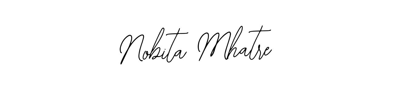 Make a short Nobita Mhatre signature style. Manage your documents anywhere anytime using Bearetta-2O07w. Create and add eSignatures, submit forms, share and send files easily. Nobita Mhatre signature style 12 images and pictures png