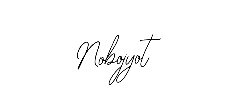 if you are searching for the best signature style for your name Nobojyot. so please give up your signature search. here we have designed multiple signature styles  using Bearetta-2O07w. Nobojyot signature style 12 images and pictures png
