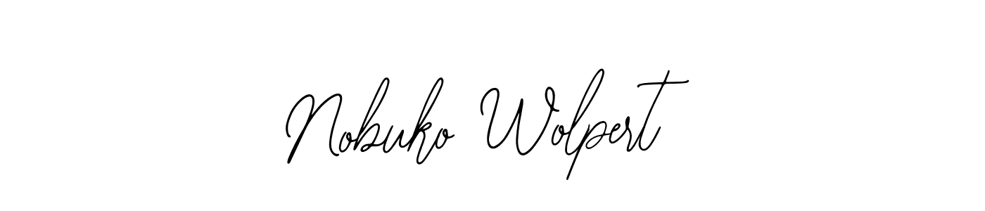 Here are the top 10 professional signature styles for the name Nobuko Wolpert. These are the best autograph styles you can use for your name. Nobuko Wolpert signature style 12 images and pictures png