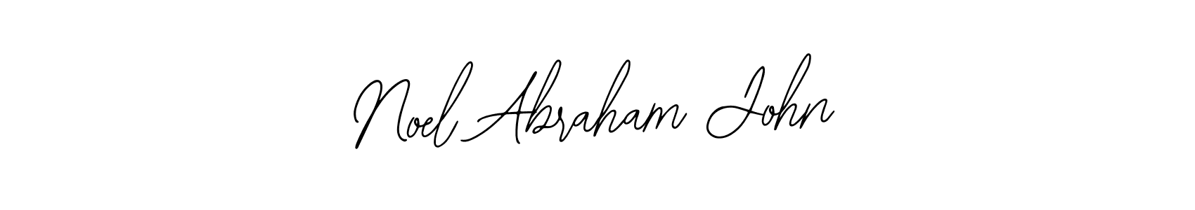 Create a beautiful signature design for name Noel Abraham John. With this signature (Bearetta-2O07w) fonts, you can make a handwritten signature for free. Noel Abraham John signature style 12 images and pictures png