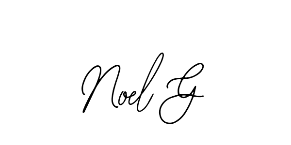 The best way (Bearetta-2O07w) to make a short signature is to pick only two or three words in your name. The name Noel G include a total of six letters. For converting this name. Noel G signature style 12 images and pictures png