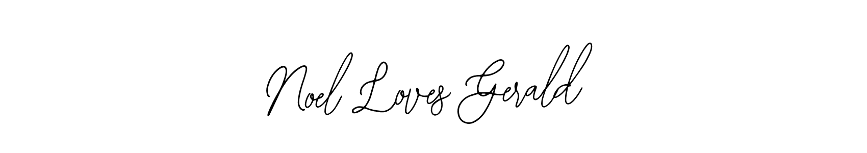 Noel Loves Gerald stylish signature style. Best Handwritten Sign (Bearetta-2O07w) for my name. Handwritten Signature Collection Ideas for my name Noel Loves Gerald. Noel Loves Gerald signature style 12 images and pictures png