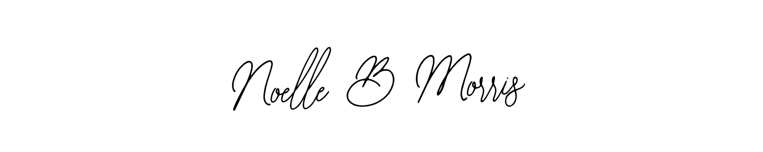Bearetta-2O07w is a professional signature style that is perfect for those who want to add a touch of class to their signature. It is also a great choice for those who want to make their signature more unique. Get Noelle B Morris name to fancy signature for free. Noelle B Morris signature style 12 images and pictures png