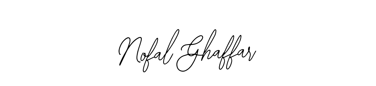 Make a beautiful signature design for name Nofal Ghaffar. With this signature (Bearetta-2O07w) style, you can create a handwritten signature for free. Nofal Ghaffar signature style 12 images and pictures png