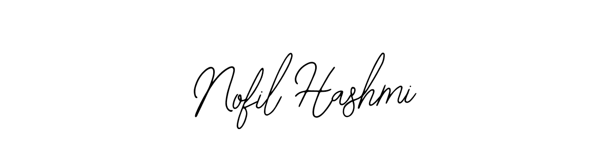 How to make Nofil Hashmi signature? Bearetta-2O07w is a professional autograph style. Create handwritten signature for Nofil Hashmi name. Nofil Hashmi signature style 12 images and pictures png