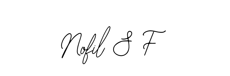 How to make Nofil S F signature? Bearetta-2O07w is a professional autograph style. Create handwritten signature for Nofil S F name. Nofil S F signature style 12 images and pictures png