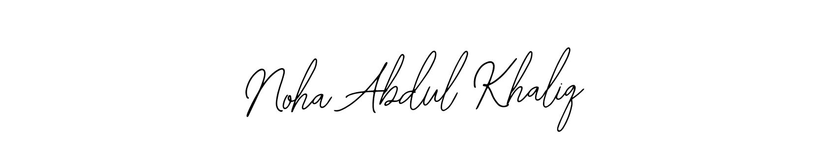 This is the best signature style for the Noha Abdul Khaliq name. Also you like these signature font (Bearetta-2O07w). Mix name signature. Noha Abdul Khaliq signature style 12 images and pictures png