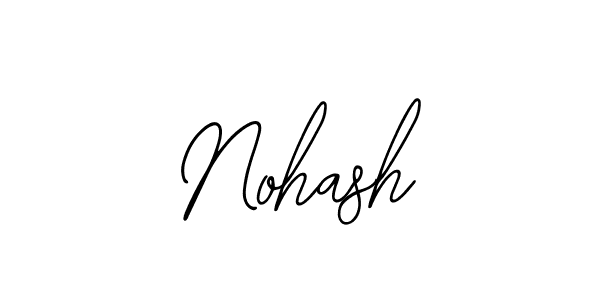 How to make Nohash name signature. Use Bearetta-2O07w style for creating short signs online. This is the latest handwritten sign. Nohash signature style 12 images and pictures png