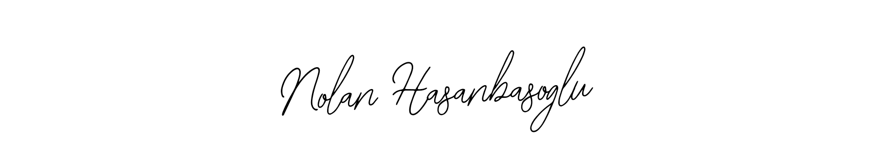 The best way (Bearetta-2O07w) to make a short signature is to pick only two or three words in your name. The name Nolan Hasanbasoglu include a total of six letters. For converting this name. Nolan Hasanbasoglu signature style 12 images and pictures png