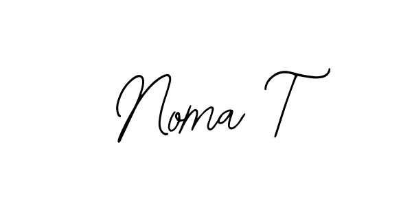 How to make Noma T name signature. Use Bearetta-2O07w style for creating short signs online. This is the latest handwritten sign. Noma T signature style 12 images and pictures png