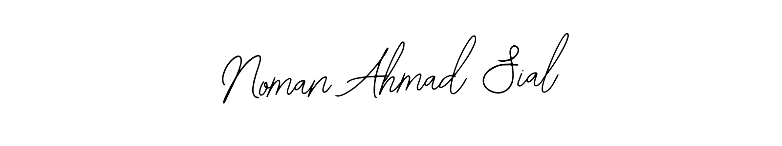 Create a beautiful signature design for name Noman Ahmad Sial. With this signature (Bearetta-2O07w) fonts, you can make a handwritten signature for free. Noman Ahmad Sial signature style 12 images and pictures png