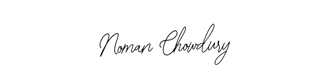 Also we have Noman Chowdury name is the best signature style. Create professional handwritten signature collection using Bearetta-2O07w autograph style. Noman Chowdury signature style 12 images and pictures png