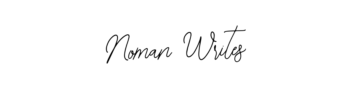 Use a signature maker to create a handwritten signature online. With this signature software, you can design (Bearetta-2O07w) your own signature for name Noman Writes. Noman Writes signature style 12 images and pictures png