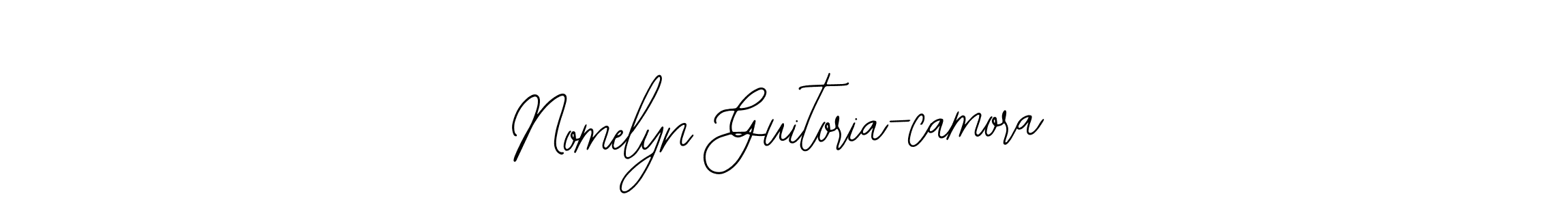 if you are searching for the best signature style for your name Nomelyn Guitoria-camora. so please give up your signature search. here we have designed multiple signature styles  using Bearetta-2O07w. Nomelyn Guitoria-camora signature style 12 images and pictures png