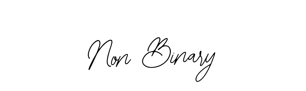 How to Draw Non Binary signature style? Bearetta-2O07w is a latest design signature styles for name Non Binary. Non Binary signature style 12 images and pictures png