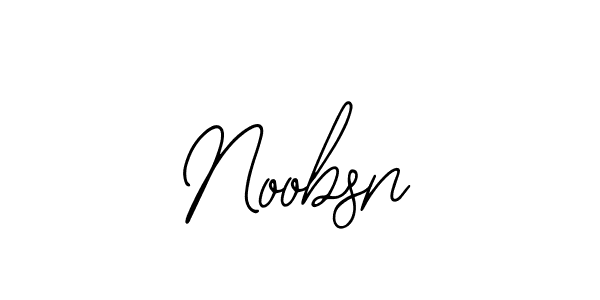 Use a signature maker to create a handwritten signature online. With this signature software, you can design (Bearetta-2O07w) your own signature for name Noobsn. Noobsn signature style 12 images and pictures png