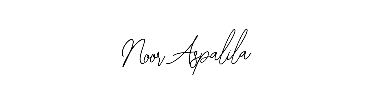 Design your own signature with our free online signature maker. With this signature software, you can create a handwritten (Bearetta-2O07w) signature for name Noor Aspalila. Noor Aspalila signature style 12 images and pictures png