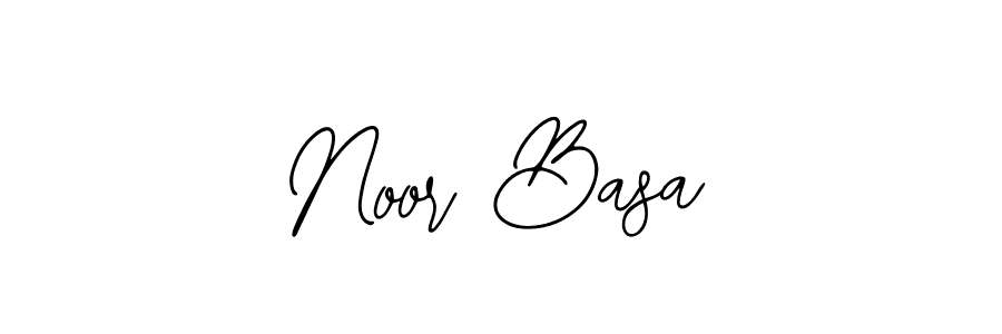 How to make Noor Basa signature? Bearetta-2O07w is a professional autograph style. Create handwritten signature for Noor Basa name. Noor Basa signature style 12 images and pictures png