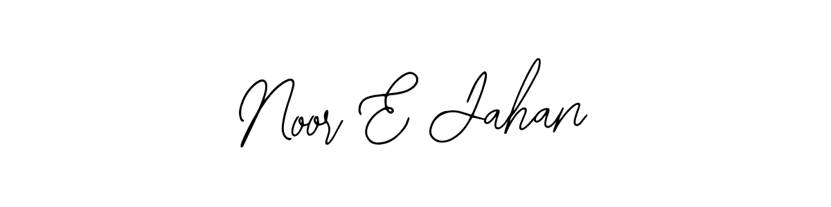 Bearetta-2O07w is a professional signature style that is perfect for those who want to add a touch of class to their signature. It is also a great choice for those who want to make their signature more unique. Get Noor E Jahan name to fancy signature for free. Noor E Jahan signature style 12 images and pictures png