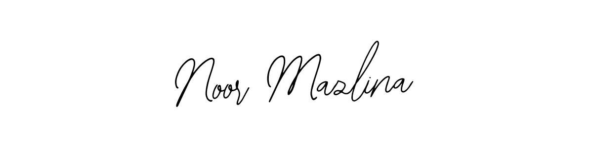 if you are searching for the best signature style for your name Noor Mazlina. so please give up your signature search. here we have designed multiple signature styles  using Bearetta-2O07w. Noor Mazlina signature style 12 images and pictures png
