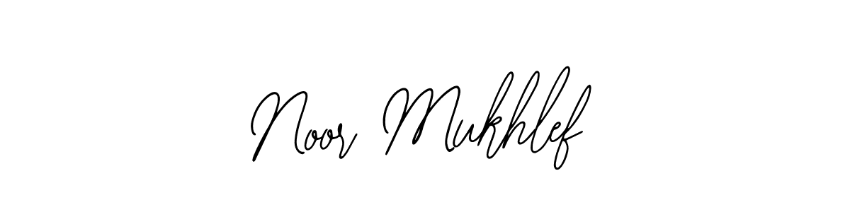 How to make Noor Mukhlef signature? Bearetta-2O07w is a professional autograph style. Create handwritten signature for Noor Mukhlef name. Noor Mukhlef signature style 12 images and pictures png