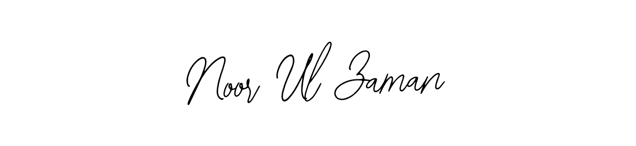 How to make Noor Ul Zaman name signature. Use Bearetta-2O07w style for creating short signs online. This is the latest handwritten sign. Noor Ul Zaman signature style 12 images and pictures png