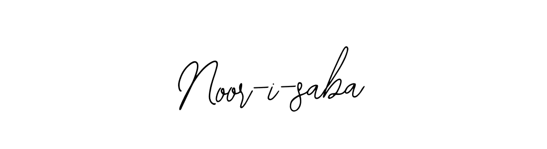 It looks lik you need a new signature style for name Noor-i-saba. Design unique handwritten (Bearetta-2O07w) signature with our free signature maker in just a few clicks. Noor-i-saba signature style 12 images and pictures png