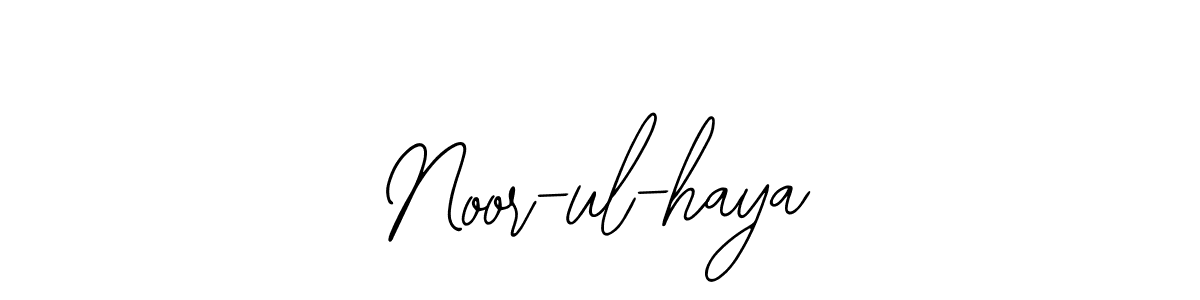 Create a beautiful signature design for name Noor-ul-haya. With this signature (Bearetta-2O07w) fonts, you can make a handwritten signature for free. Noor-ul-haya signature style 12 images and pictures png