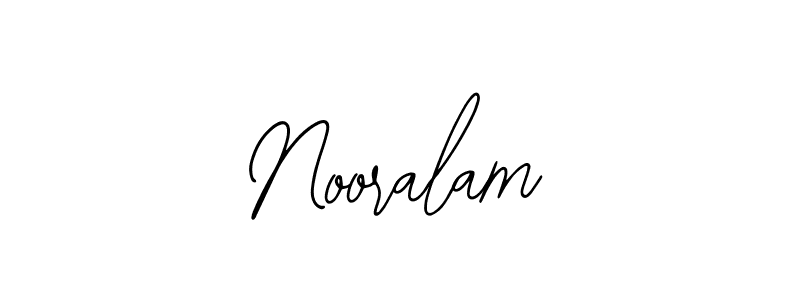 Make a beautiful signature design for name Nooralam. With this signature (Bearetta-2O07w) style, you can create a handwritten signature for free. Nooralam signature style 12 images and pictures png