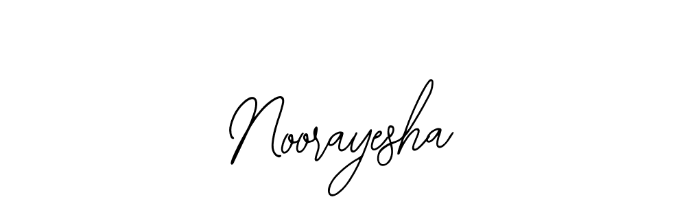 How to make Noorayesha name signature. Use Bearetta-2O07w style for creating short signs online. This is the latest handwritten sign. Noorayesha signature style 12 images and pictures png