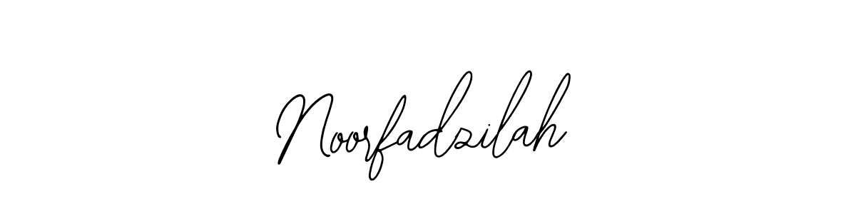 How to make Noorfadzilah name signature. Use Bearetta-2O07w style for creating short signs online. This is the latest handwritten sign. Noorfadzilah signature style 12 images and pictures png