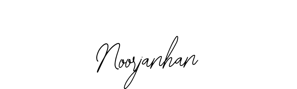 Design your own signature with our free online signature maker. With this signature software, you can create a handwritten (Bearetta-2O07w) signature for name Noorjanhan. Noorjanhan signature style 12 images and pictures png