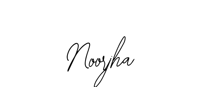 The best way (Bearetta-2O07w) to make a short signature is to pick only two or three words in your name. The name Noorjha include a total of six letters. For converting this name. Noorjha signature style 12 images and pictures png