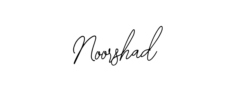 How to make Noorshad name signature. Use Bearetta-2O07w style for creating short signs online. This is the latest handwritten sign. Noorshad signature style 12 images and pictures png