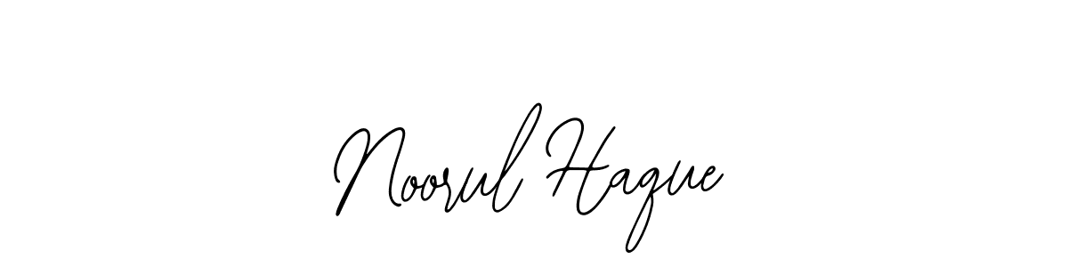 Use a signature maker to create a handwritten signature online. With this signature software, you can design (Bearetta-2O07w) your own signature for name Noorul Haque. Noorul Haque signature style 12 images and pictures png