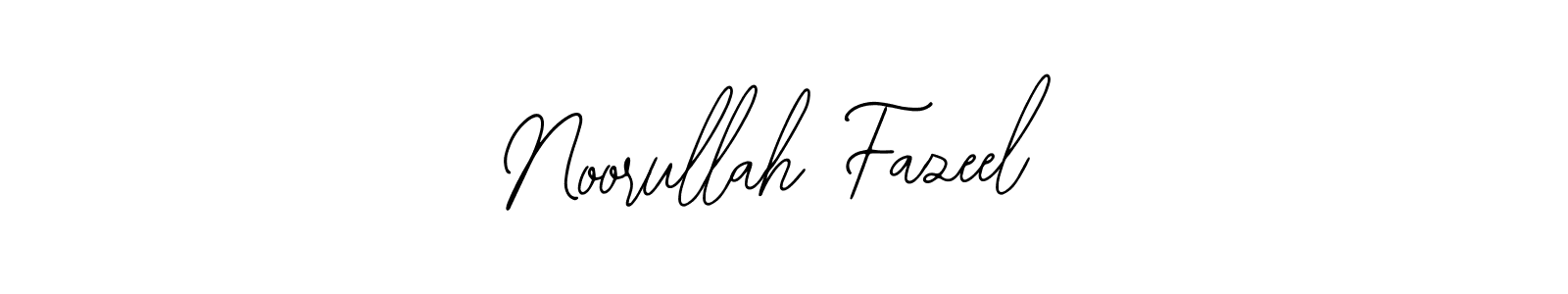 Design your own signature with our free online signature maker. With this signature software, you can create a handwritten (Bearetta-2O07w) signature for name Noorullah Fazeel. Noorullah Fazeel signature style 12 images and pictures png