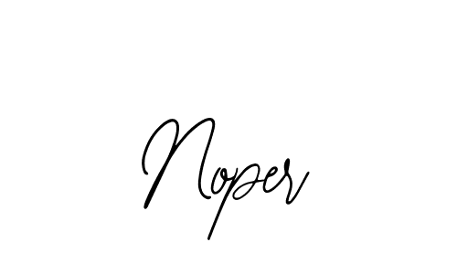 How to make Noper signature? Bearetta-2O07w is a professional autograph style. Create handwritten signature for Noper name. Noper signature style 12 images and pictures png